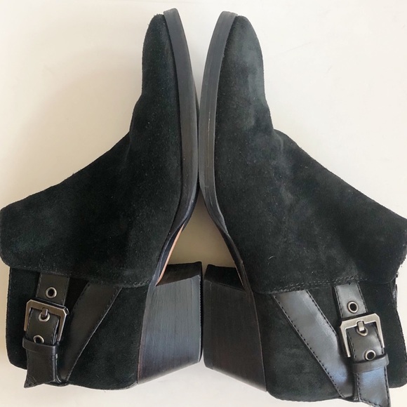 Aquatalia Farin Black Suede Weatherproof Bootie Size 5.5 - Picture 7 of 14